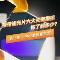 窄帶濾光片六大關鍵指標？濾光片中心波長與帶寬